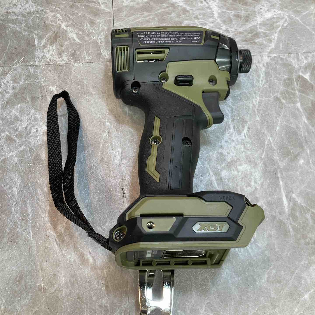 【未使用品】★マキタ(makita) コードレスインパクトドライバー TD002GRDXO 40V オリーブ バッテリー2個・充電器つき【八潮店】