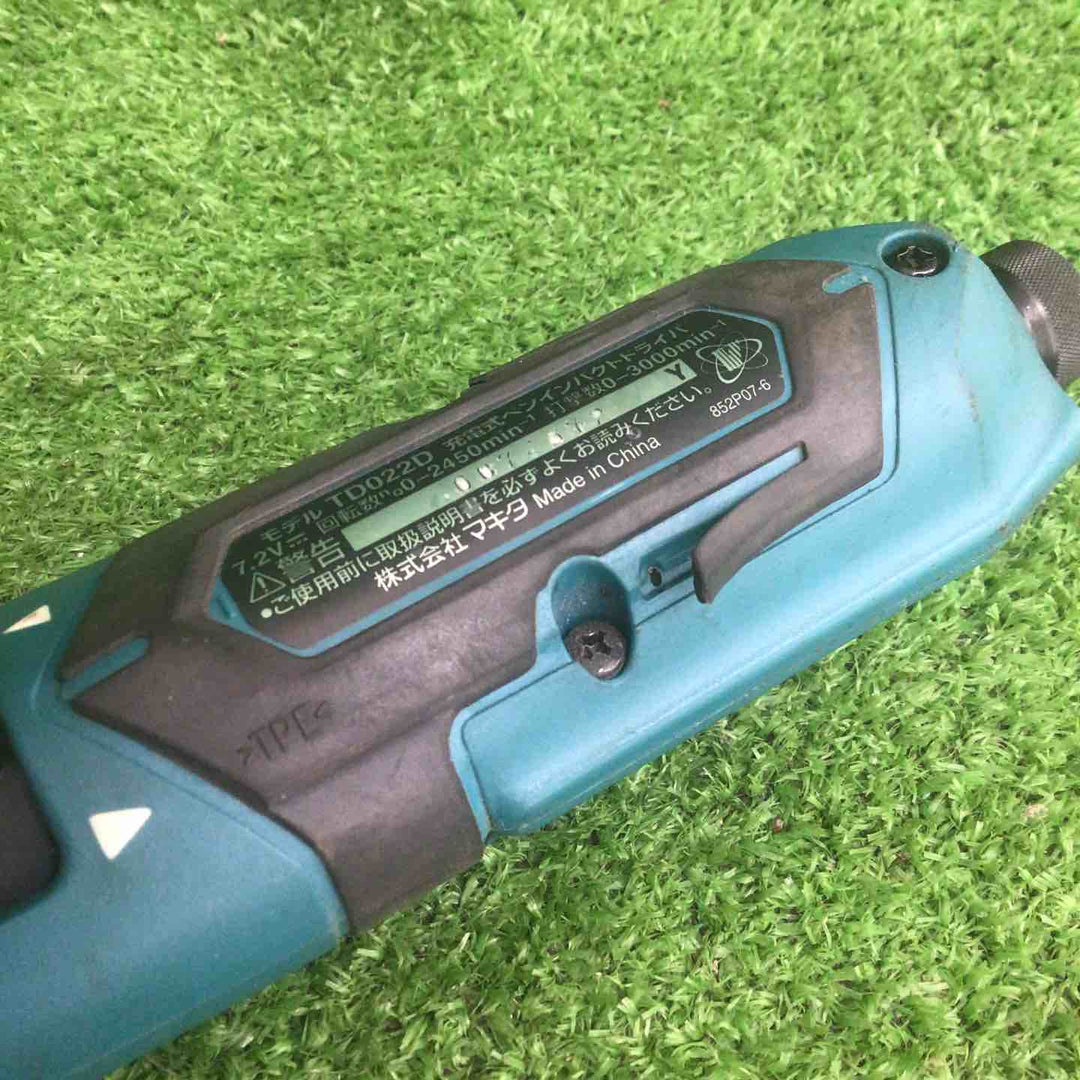 【中古品】 マキタ/makita コードレスペンインパクトドライバー TD022DSHX 【鴻巣店】
