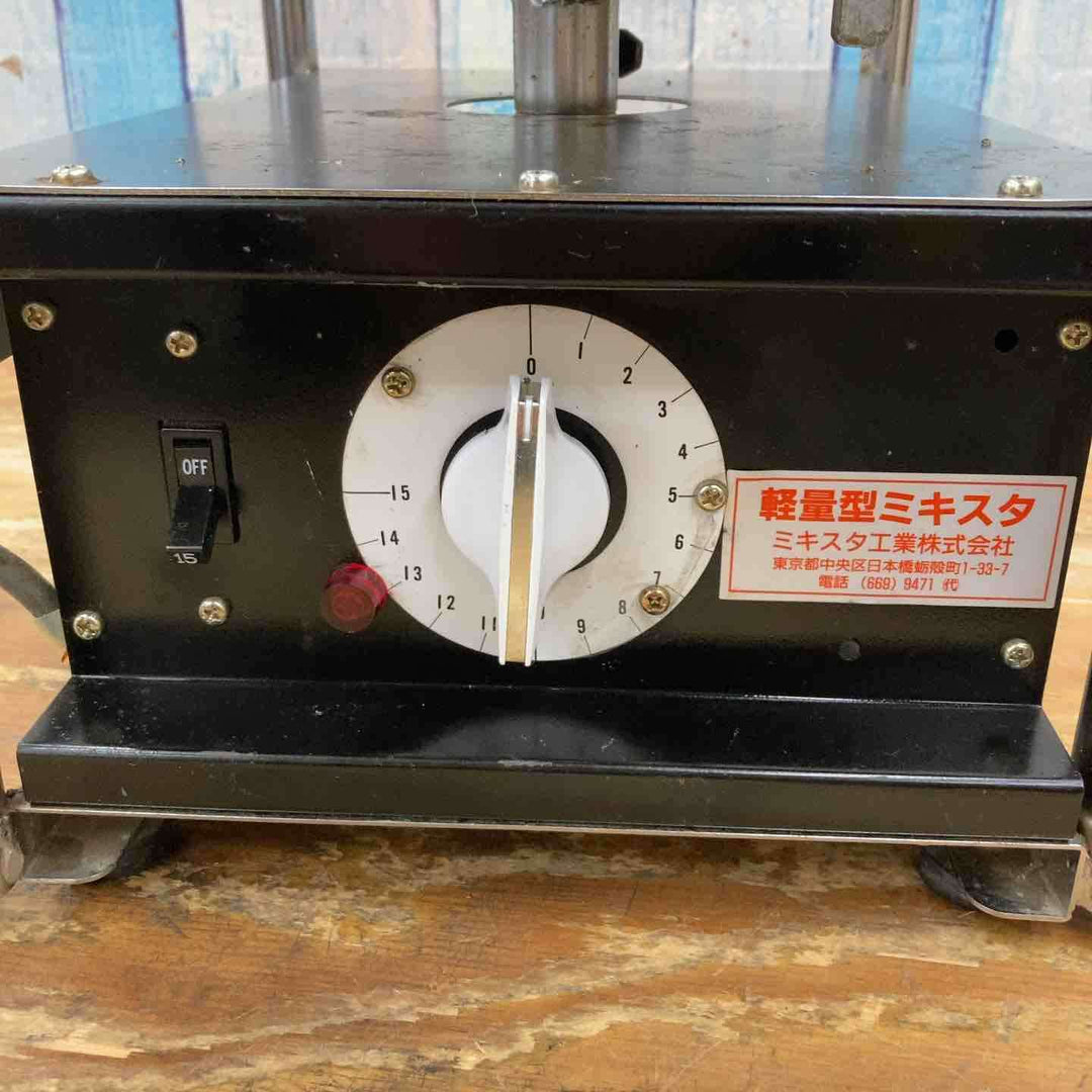 【中古品】★ミキスタ工業 シーリング材用撹拌機 ミキサー 軽量型ミキスタ パドル2本【柏店】