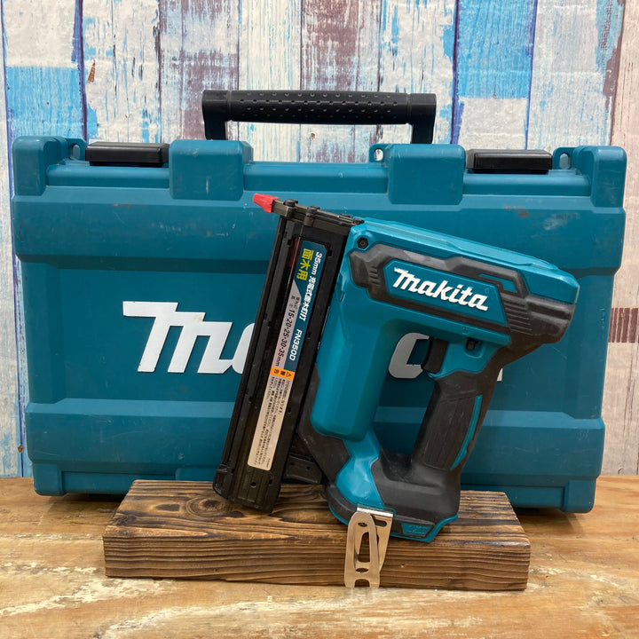 ★マキタ(makita) 18Vコードレスフィニッシュネイラ FN350DZK 本体+ケースセット【柏店】
