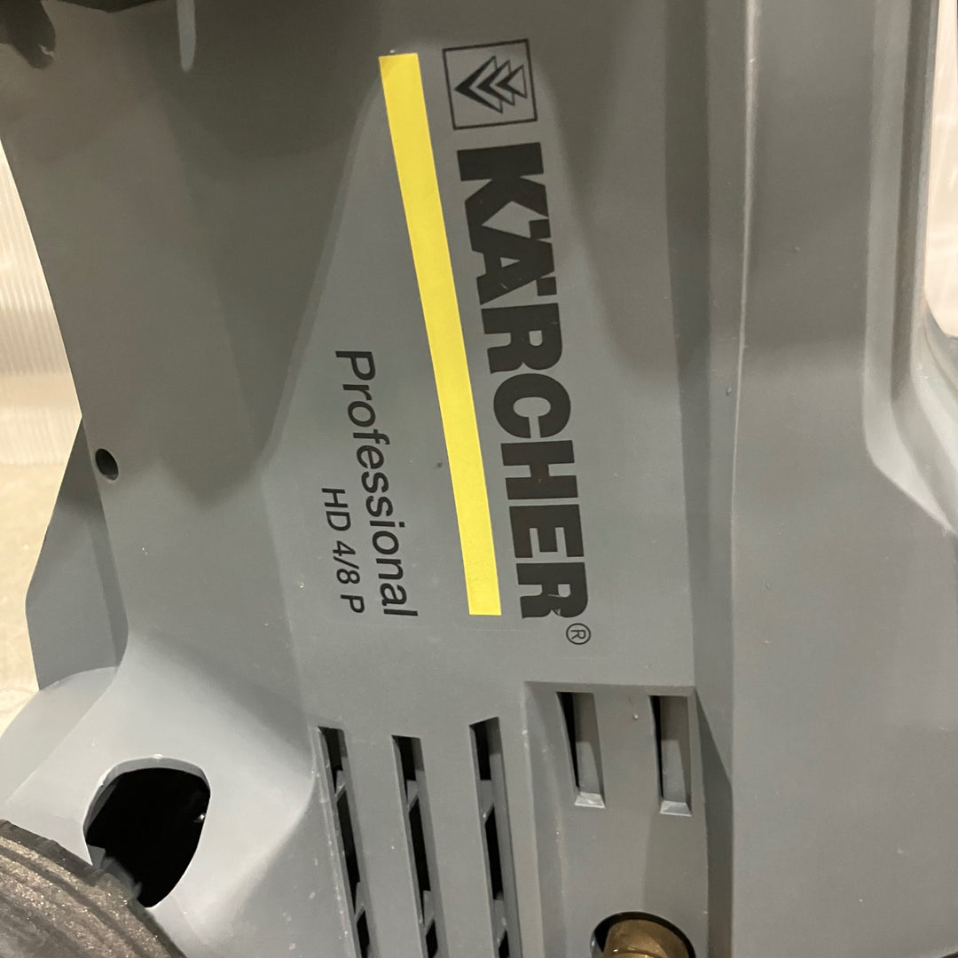 【店頭受取り限定】ケルヒャー(KARCHER)業務用高圧洗浄機 HD4/8P 100V 50HZ アクセサリー多数付属【川口店】