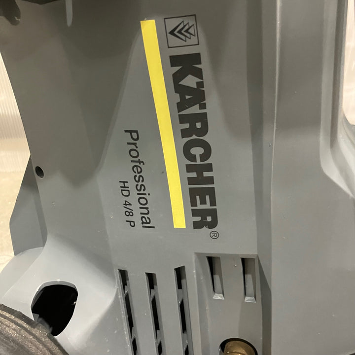 【店頭受取り限定】ケルヒャー(KARCHER)業務用高圧洗浄機 HD4/8P 100V 50HZ アクセサリー多数付属【川口店】