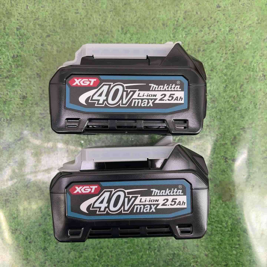 ◇マキタ(makita) 40Vmaxバッテリー(BL4025)×2 充電器(DC40RA) セット【町田店】
