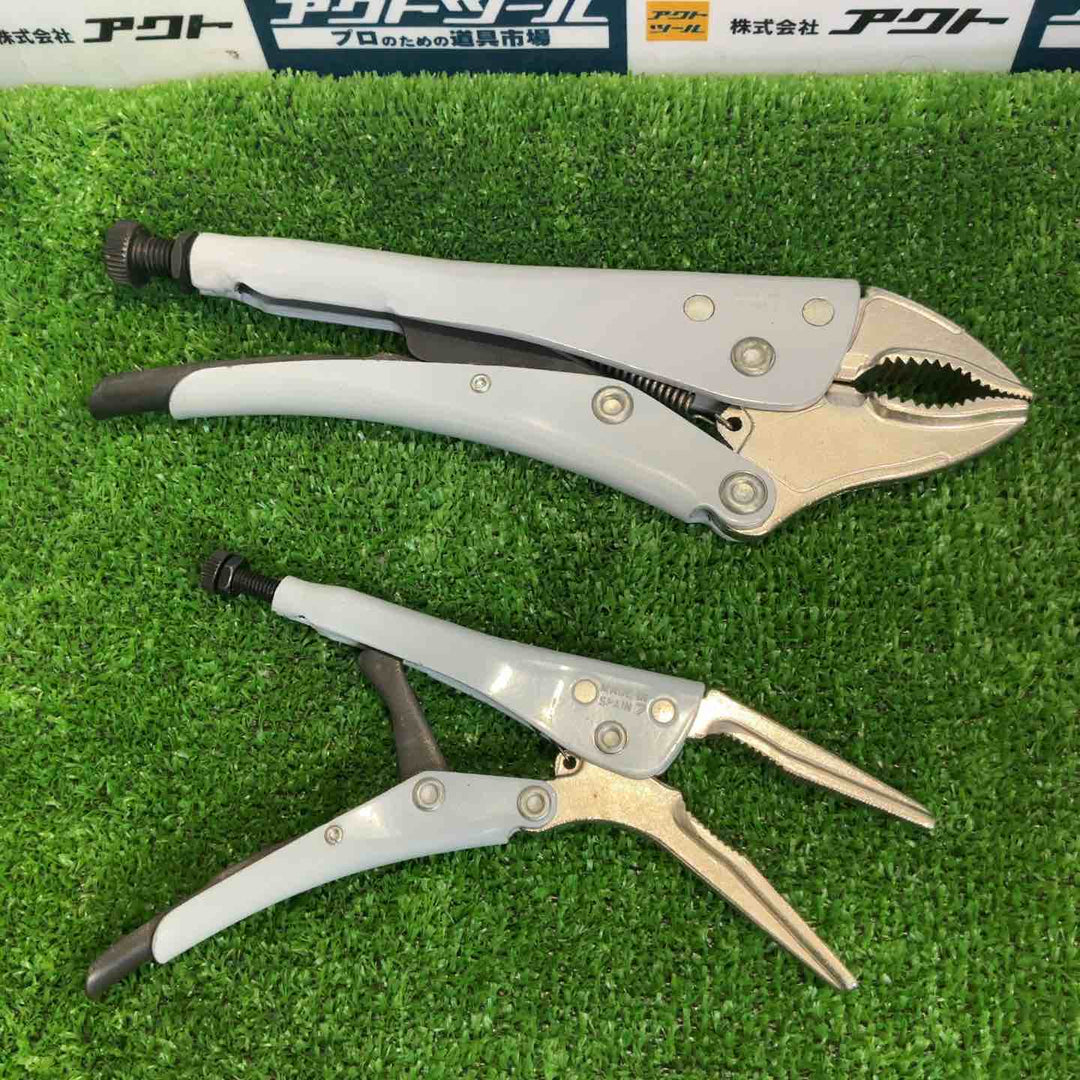 スナップオン(Snap-on) ロッキングプライヤー 2本セット LP6LN LP10WR【草加店】