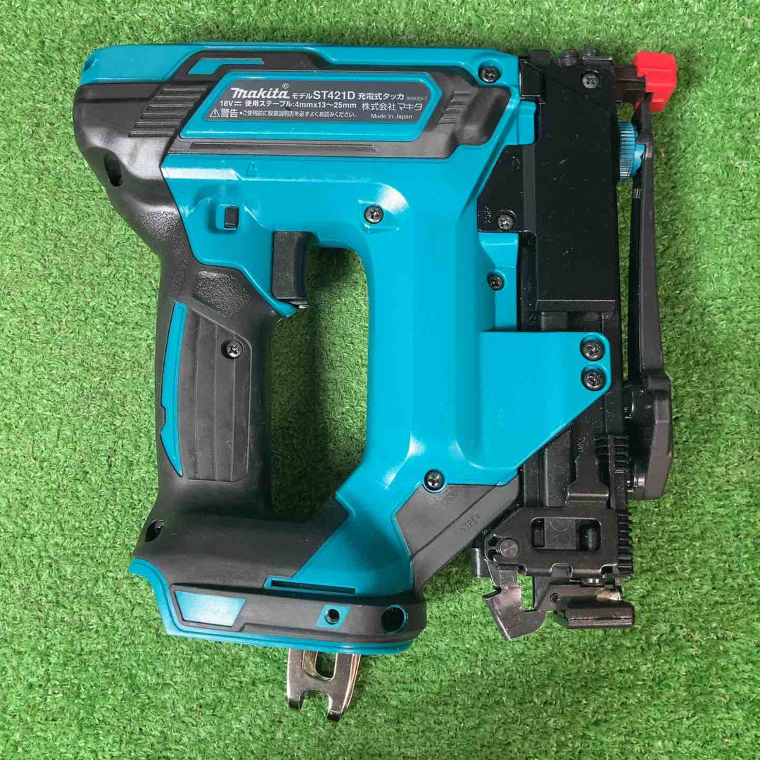 【中古品】★マキタ(makita) コードレスタッカー ST421DZK 本体、ケース【岩槻店】