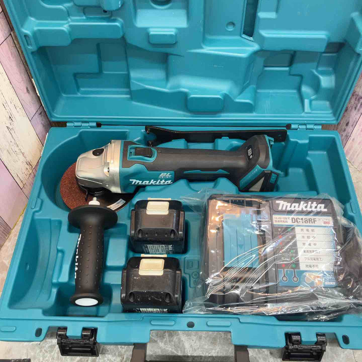 ★マキタ(makita) 125mmコードレスディスクグラインダー GA504DRGXN【八潮店】