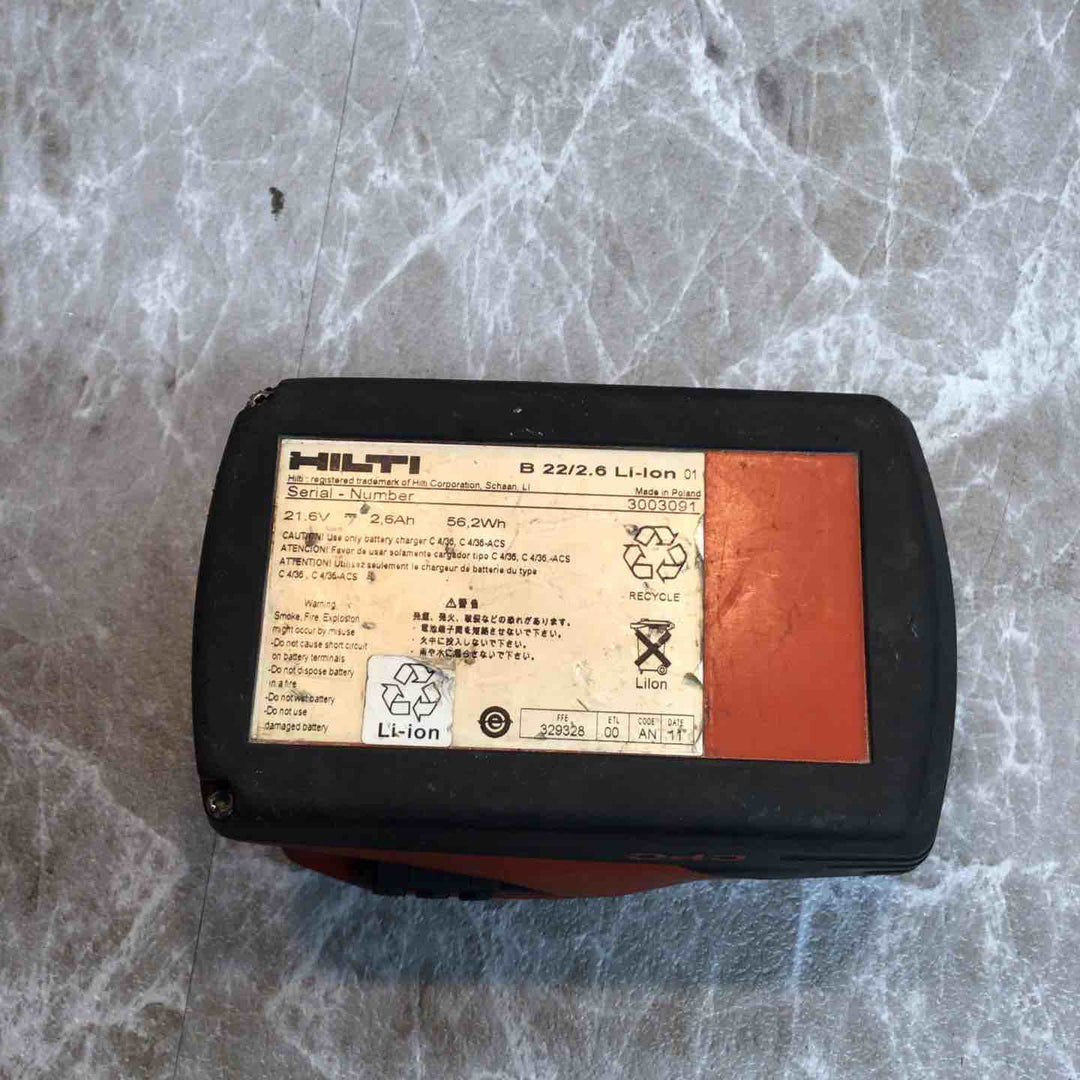 ◇ヒルティ(HILTI) コードレスハンマドリル　TE4-A22【八潮店】