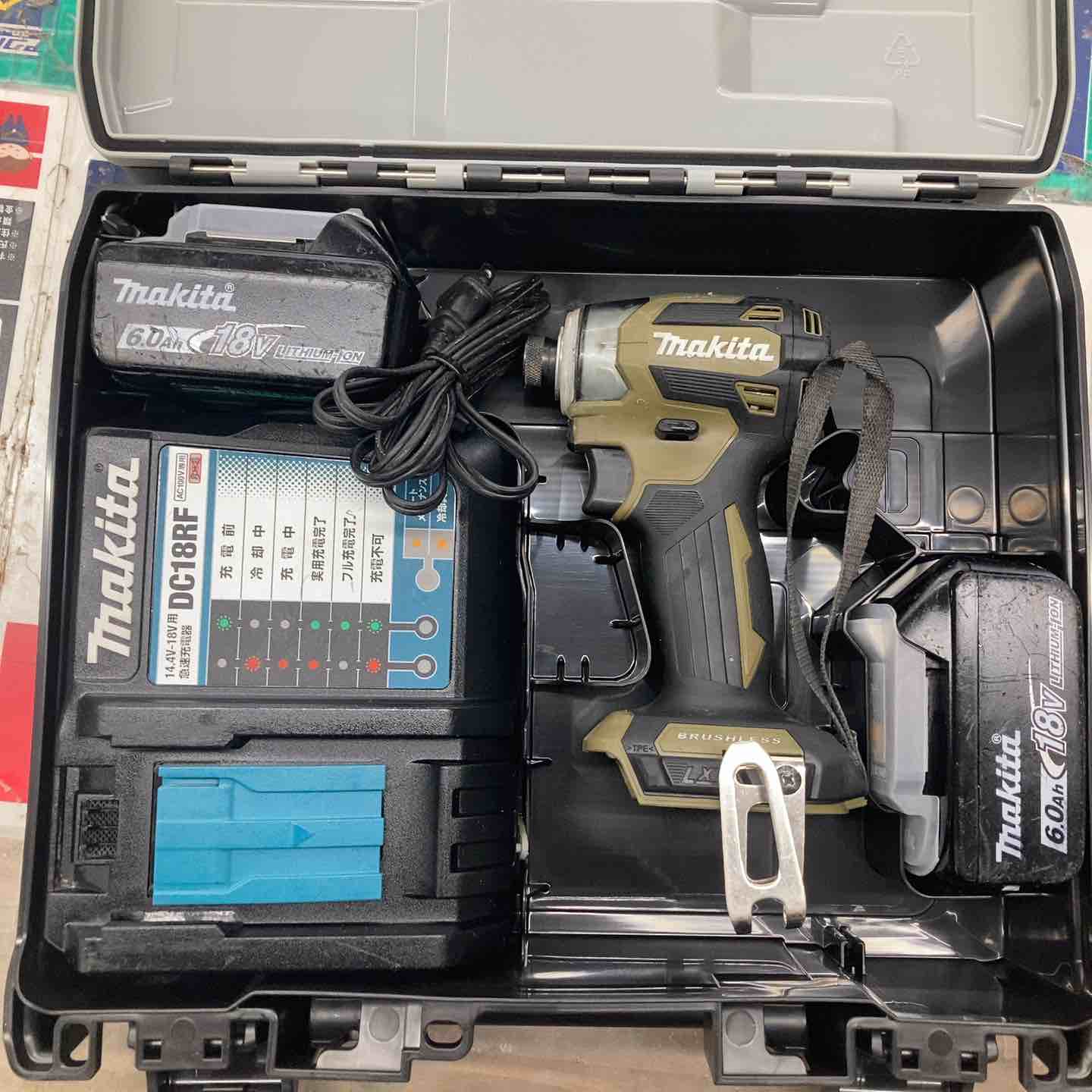 ★マキタ(makita) コードレスインパクトドライバー TD173DRGXO　バッテリー充電回数2回3回付属【戸田店】 ☆マキタ(makita) コードレスインパクトドライバー TD173DRGXO