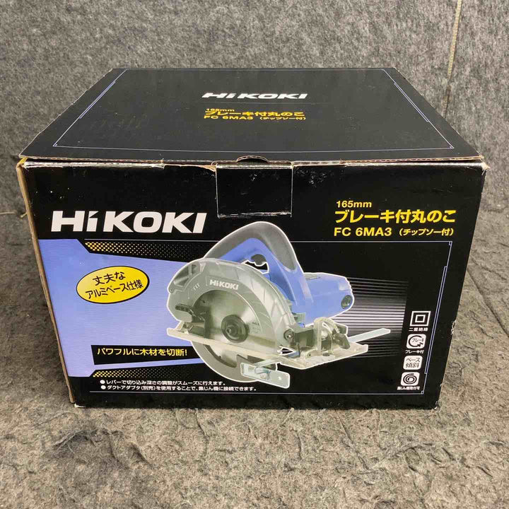 【未使用品】 ハイコーキ/HIKOKI 165mm 電気丸のこ FC6MA3 【鴻巣店】