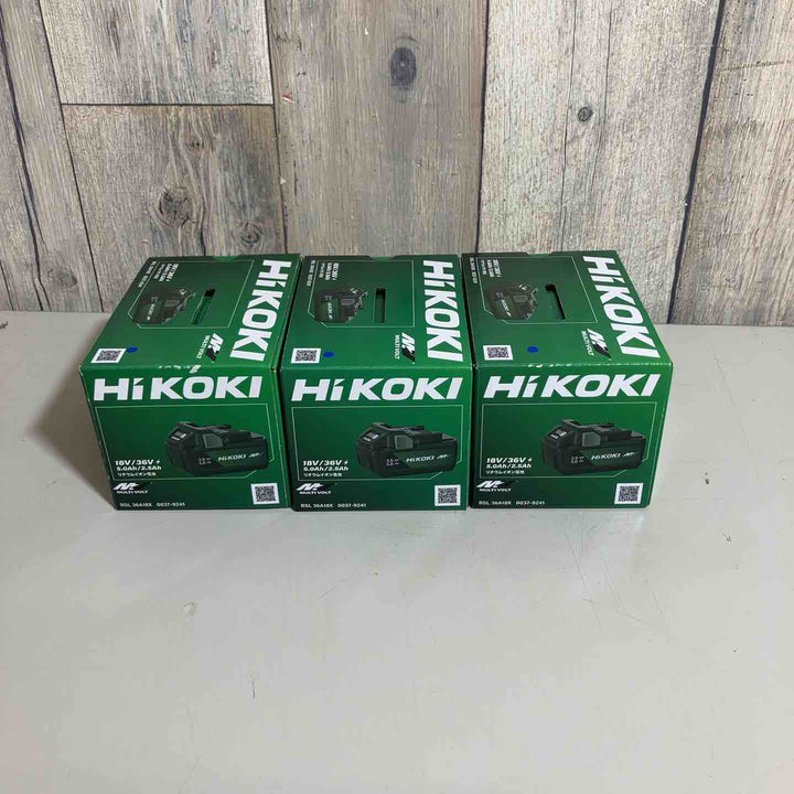 【未使用品】【3個セット】ハイコーキ HIKOKI リチウムイオン バッテリー BSL36A18X　計量型【戸田店】