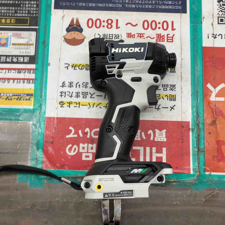 ▼ハイコーキ(HIKOKI ※旧:日立工機) インパクトドライバー WH36DD(NN) FW(限定色フロスティホワイト)【戸田店】