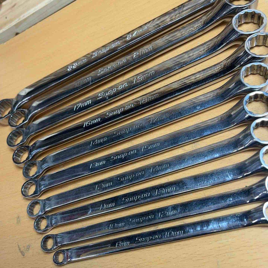 Snap-on スナップオン メガネレンチ 中古 10本セット XBM2224A/1821/1719/1618/1417/1315/1214/1113/1012/810　【越谷店】