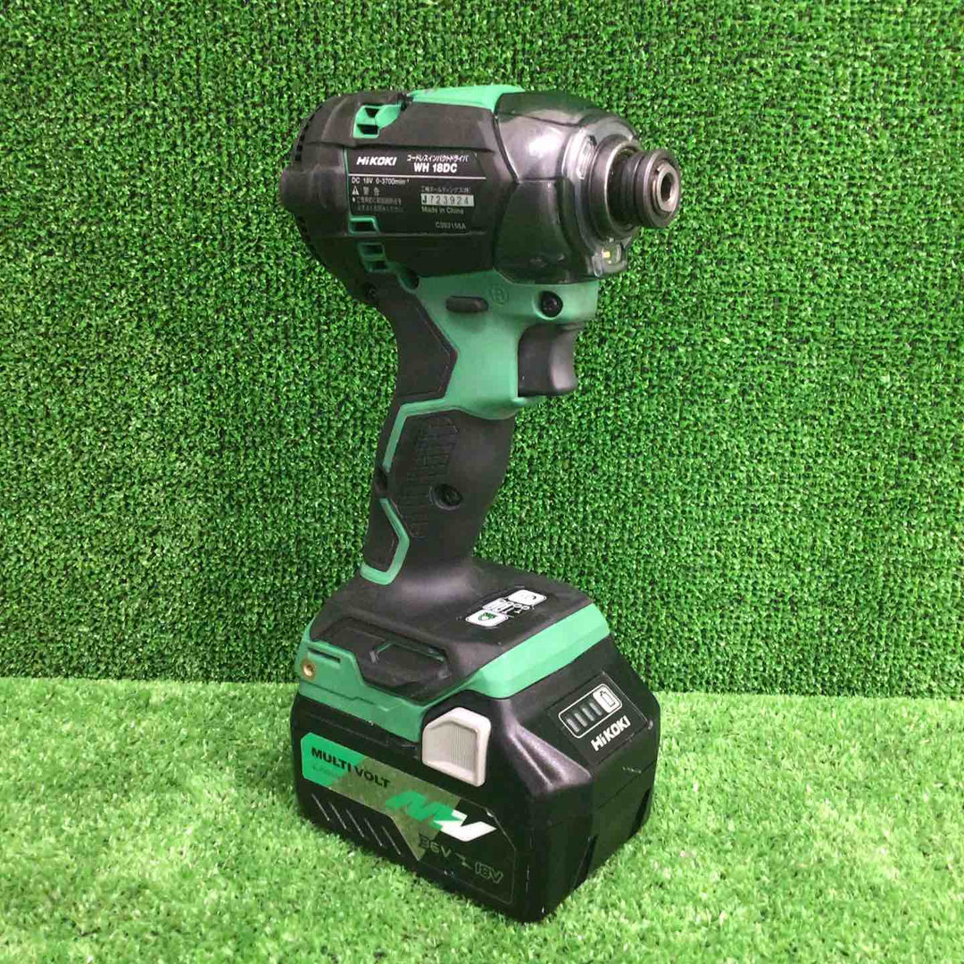 【中古品】 ハイコーキ/HIKOKI ※旧:日立工機 コードレスインパクトドライバー WH18DC(2XP) 【鴻巣店】