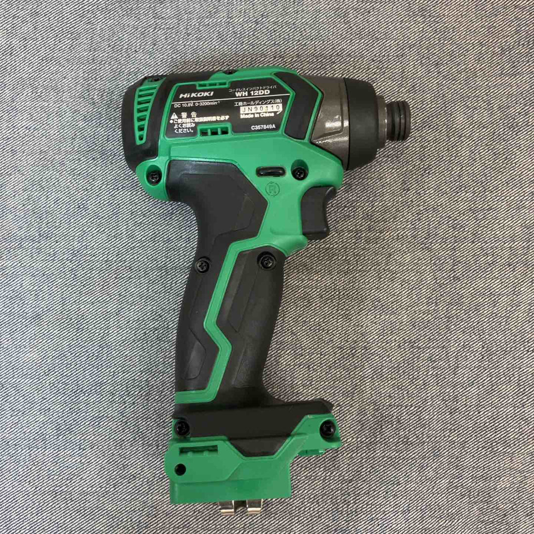【中古品】 ハイコーキ(HIKOKI ※旧:日立工機) コードレスインパクトドライバー WH12DD バッテリー1個 充電器セット 【東大和店】