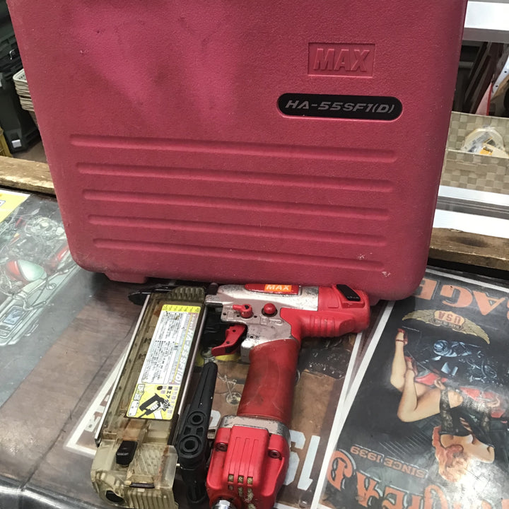 ★マックス(MAX) 高圧フィニッシュネイラ HA-55SF1(D)【草加店】