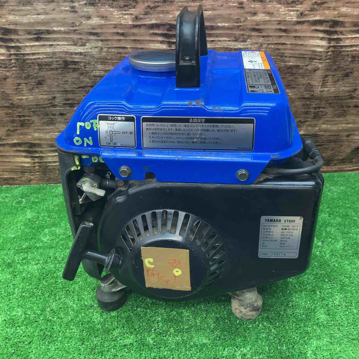 【店頭受取り限定】ヤマハ YAMAHA ガソリン発電機 ET600【川越店】