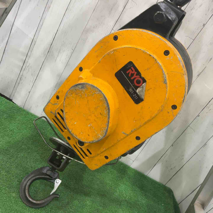 【店頭受取り限定】◇リョービ(RYOBI) 電動ウインチ(ワイヤー) WI-211【川口店】