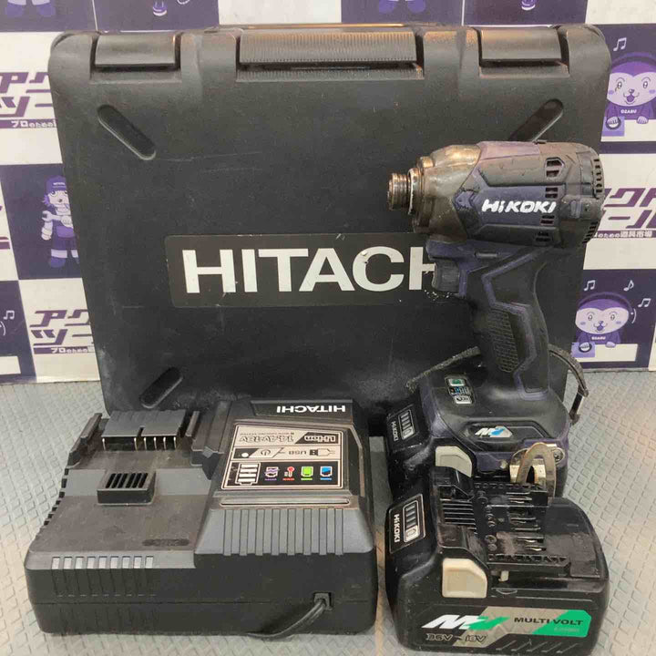 【中古品】ハイコーキ(HIKOKI ※旧:日立工機) コードレスインパクトドライバー WH36DC(2XPD)【所沢店】