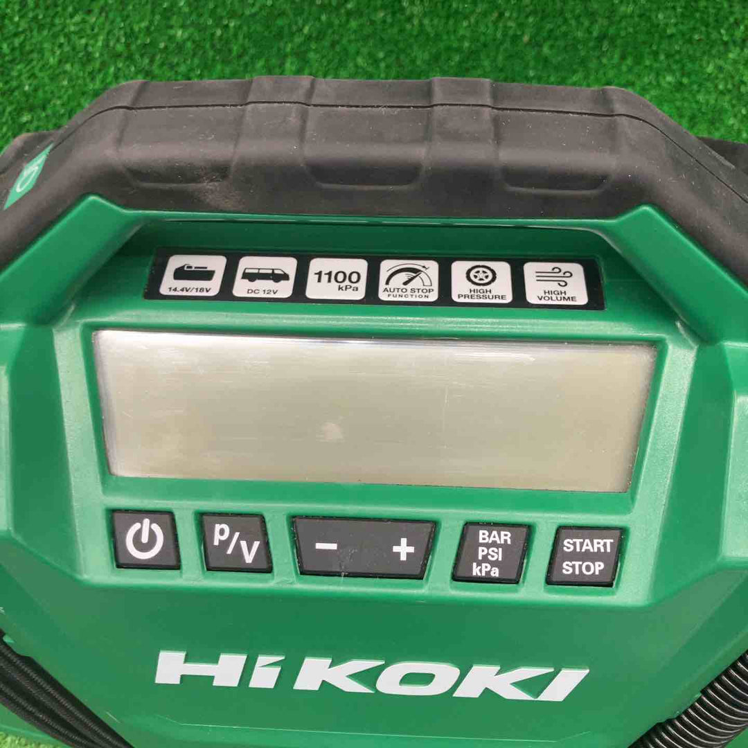 ★ハイコーキ(HIKOKI ※旧:日立工機) コードレス空気入れ UP18DA(NN)【桶川店】