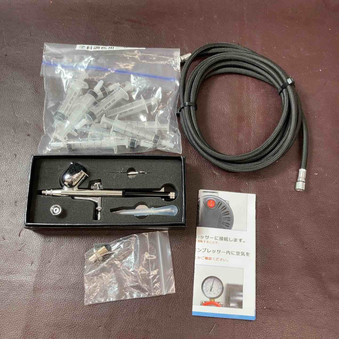 【未使用品(店頭展示品)】 ツールズアイランド(TOOLSISLAND) エアーブラシスターティング TKF011 コンプレッサ 【東大和店】