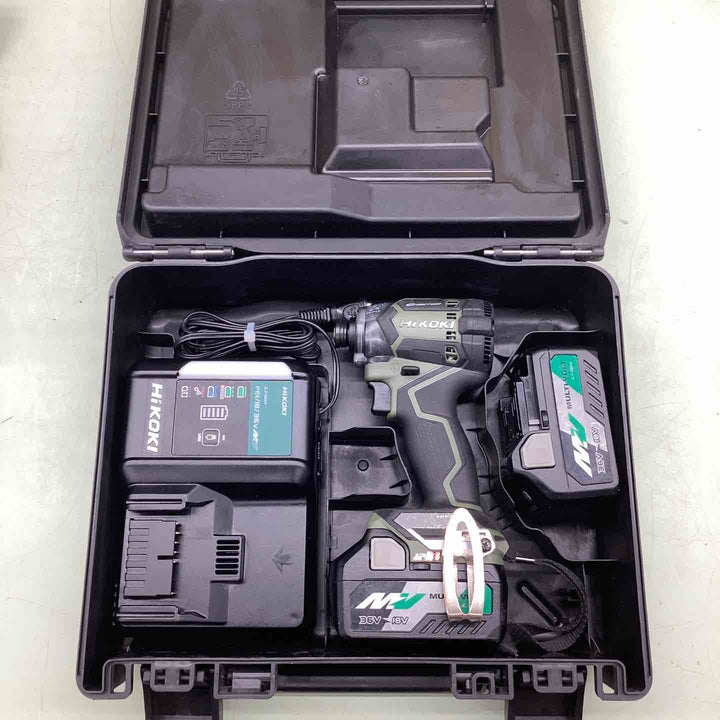 ★ハイコーキ(HIKOKI ※旧:日立工機) コードレスインパクトドライバー WH36DC(2XPG)【越谷店】