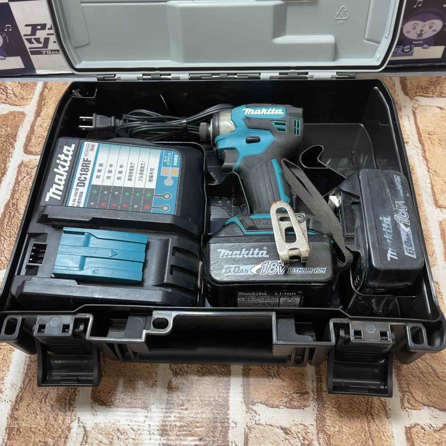 中古品】マキタ(makita) コードレスインパクトドライバー TD173DRGX