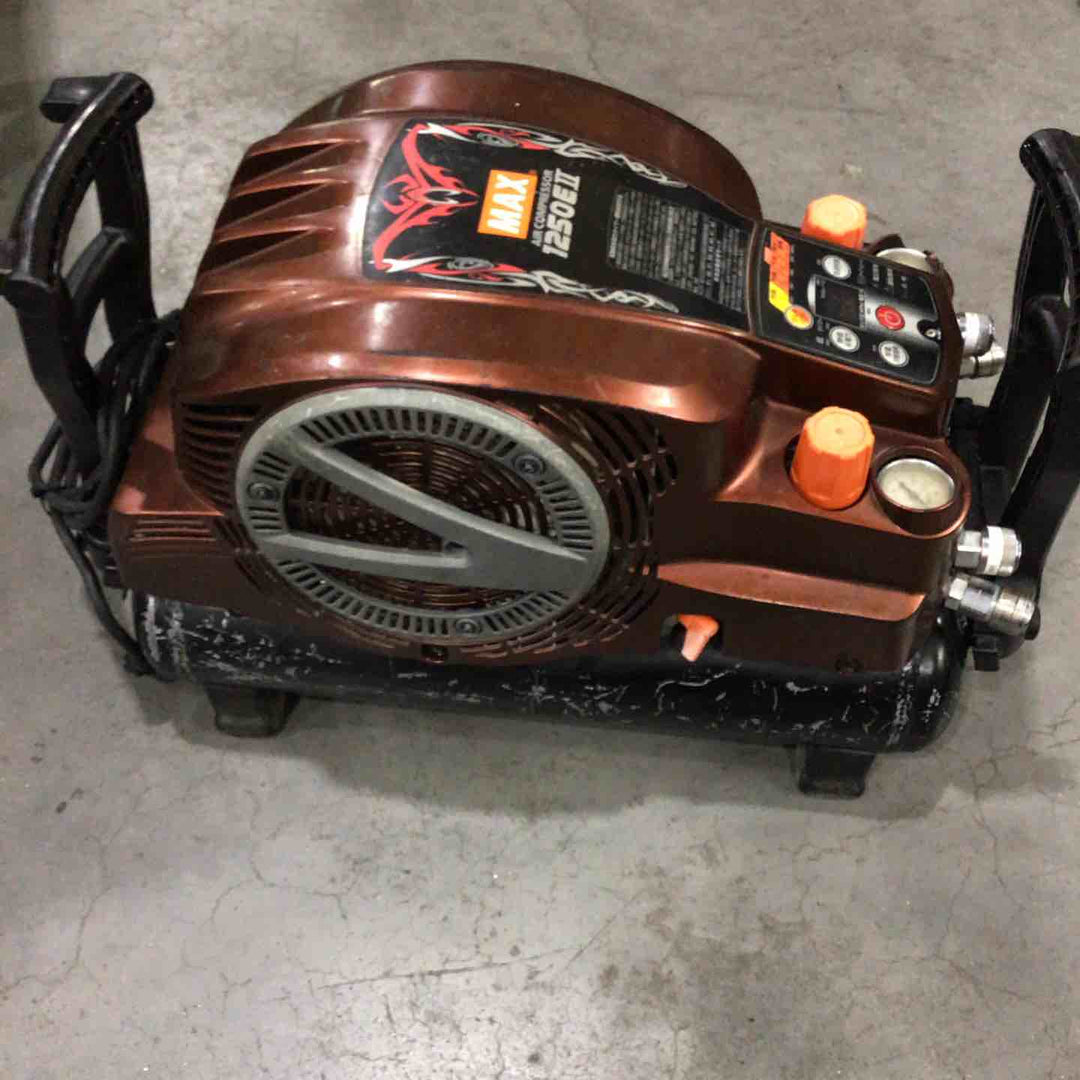 マックス(MAX) スーパーエアコンプレッサ AK-HL1250E2 プレミアムレッド 限定カラー【川口店】