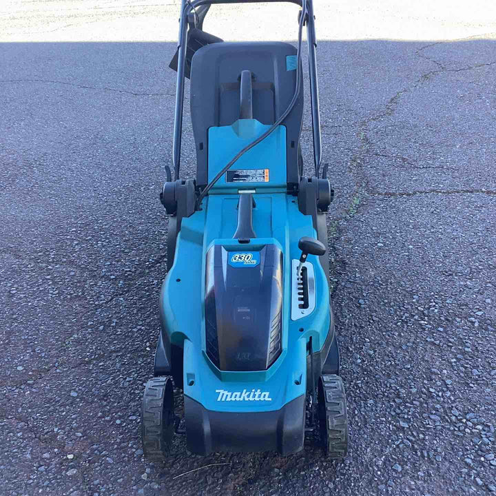 【店頭受取り限定】マキタ(Makita) 330ミリ充電式芝刈機 18V バッテリ、充電器別売 MLM330DZ 青【越谷店】
