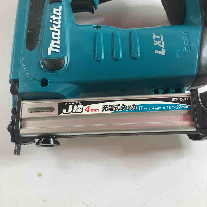 ☆マキタ(makita) 14.4V 4mm J線 コードレスタッカ ST420DRF【川崎店】