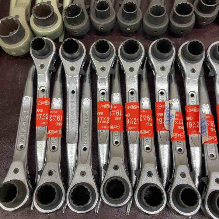 【未使用(店頭展示品)】シノ付きラチェット まとめ 61点 MCC スーパーツール NGK TOP【東大和店】