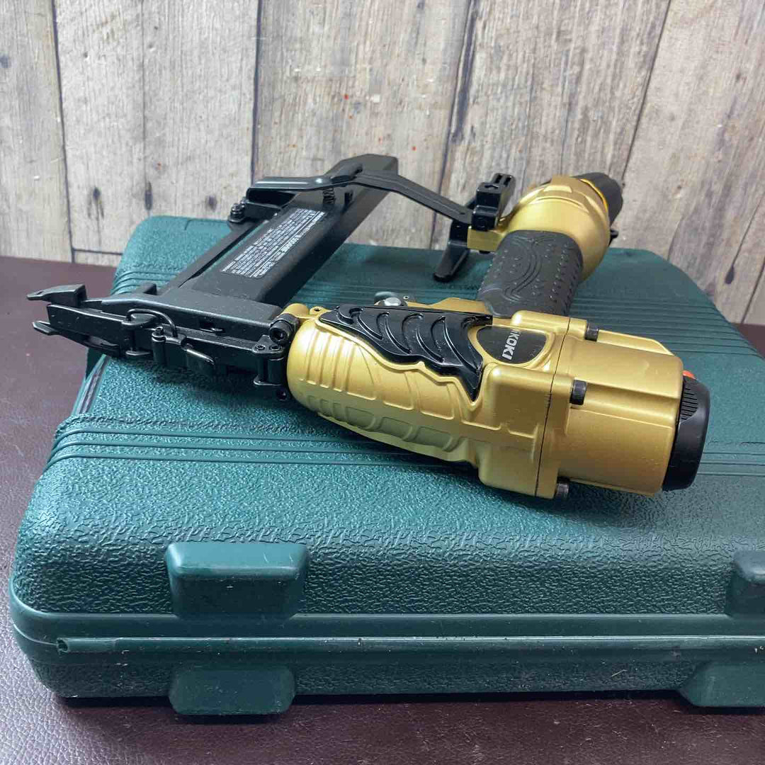 【中古品】 ハイコーキ(HIKOKI ※旧:日立工機) 高圧フロアタッカ N5004HMF 【東大和店】