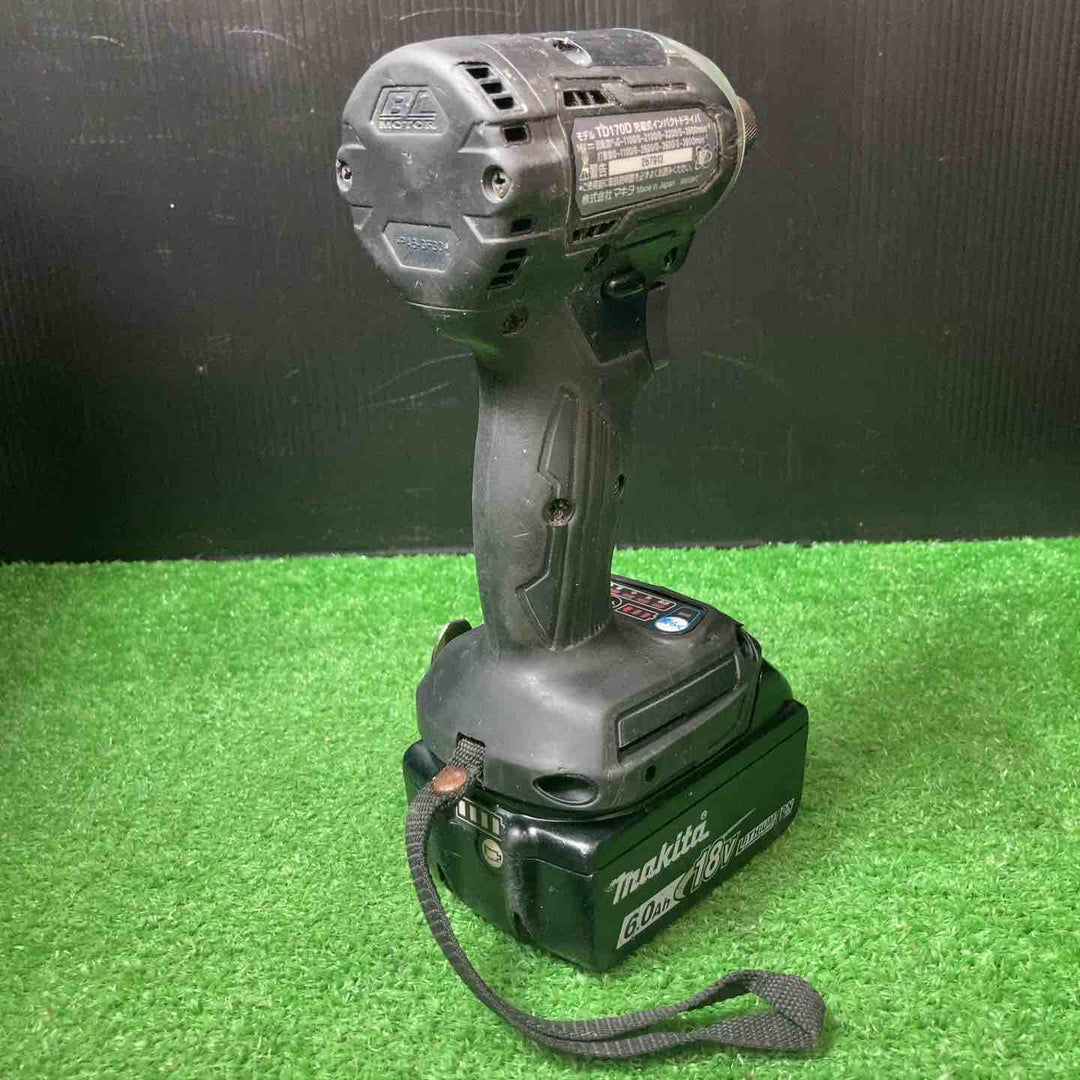 ★マキタ(makita) コードレスインパクトドライバー TD170DRGXB【岩槻店】