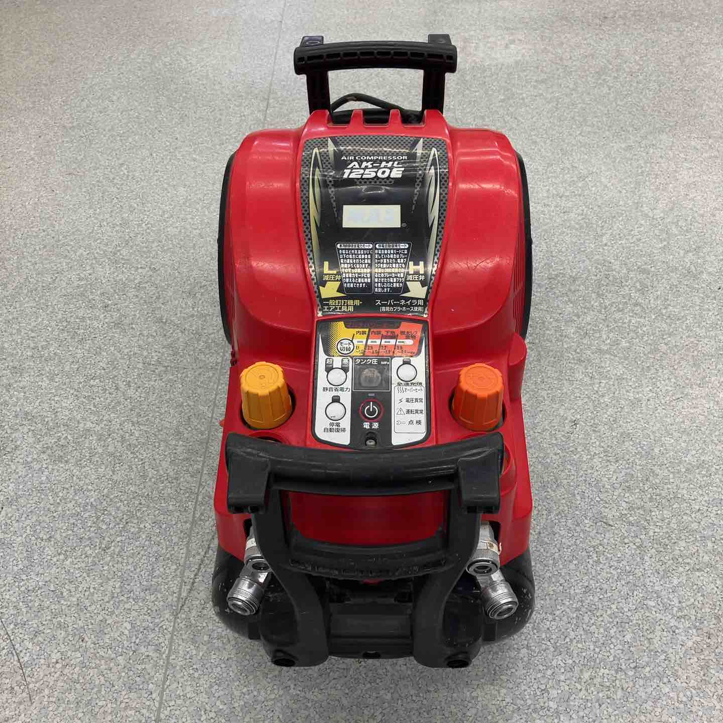 ☆マックス(MAX) エアコンプレッサー AK-HL1250E_レッド【八潮店