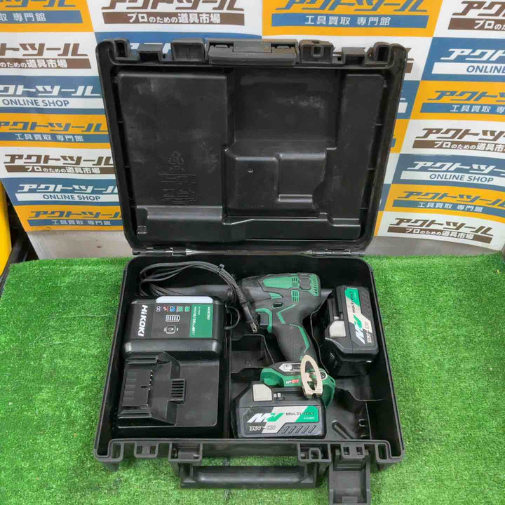 ★ハイコーキ(HIKOKI ※旧:日立工機) コードレスソフトインパクトドライバー WHP18DBL(2LXPK)【草加店】