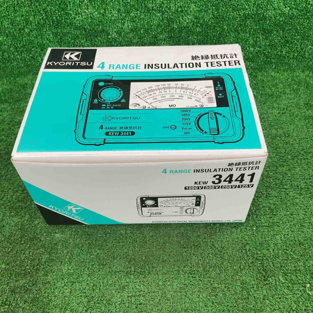 □共立電気計器(KYORITSU) アナログ絶縁抵抗計 KEW3441【川崎店】