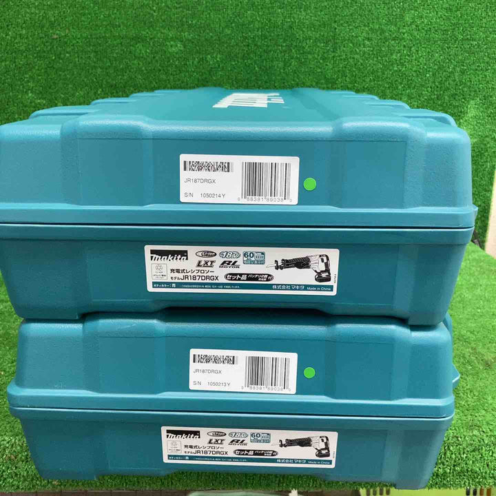 マキタ makita 18V コードレス レシプロソー セーバーソー JR187DRGX 2台セット【鴻巣店】