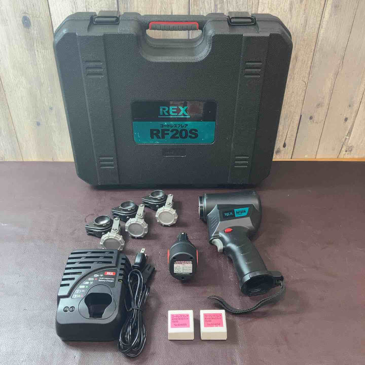 【中古品】 レッキス(REX) 10.8V 424901 RF20S コードレスフレアツール (ケース入セット) 空調配管 【東大和店】