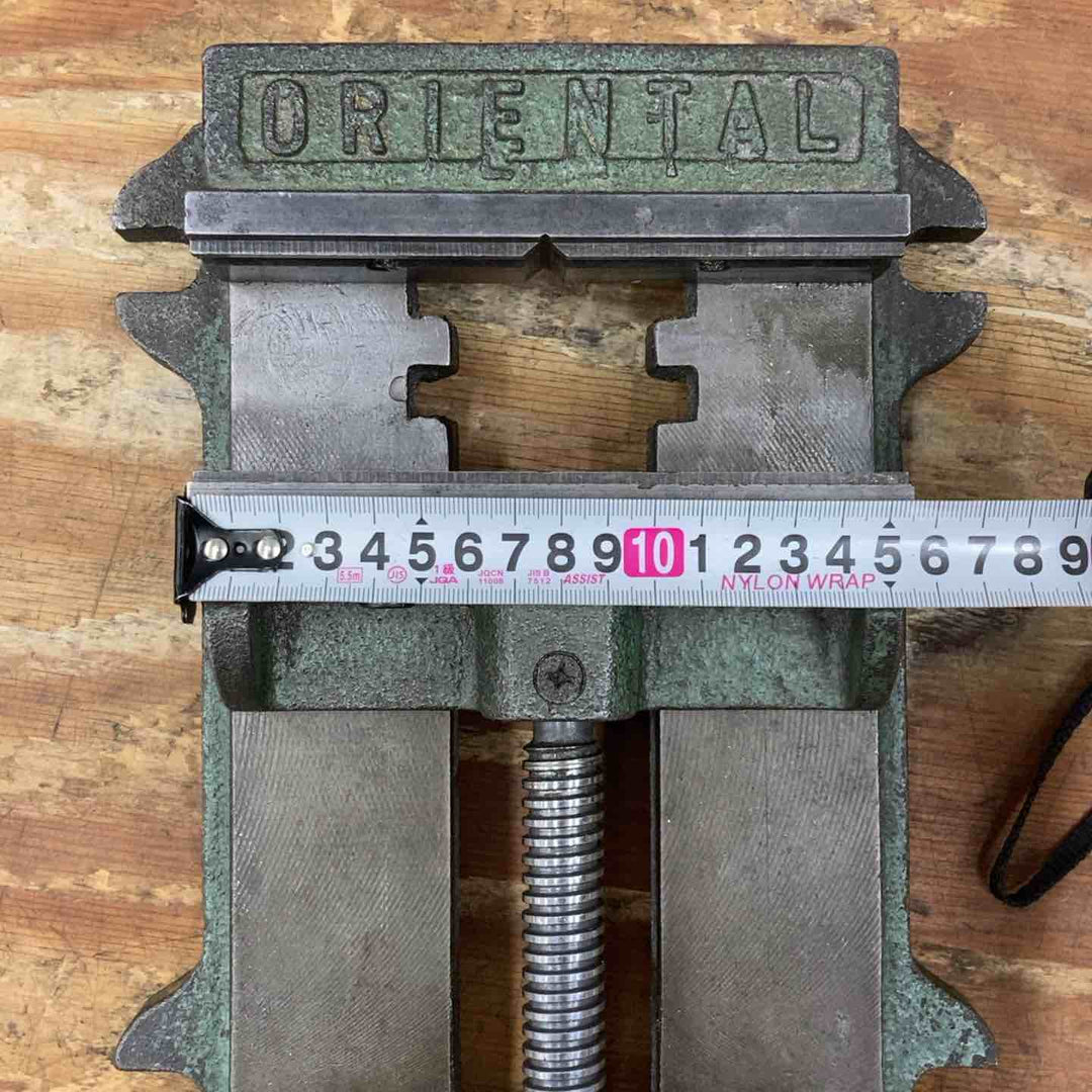 送料無料【中古品】ORIENTAL オリエンタル 万力 バイス 口巾550mm, 重量9kg【柏店】