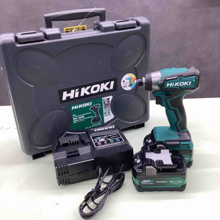 ◇ハイコーキ(HiKOKI) コードレスインパクトドライバー WH18DD(2XCZ)【越谷店】
