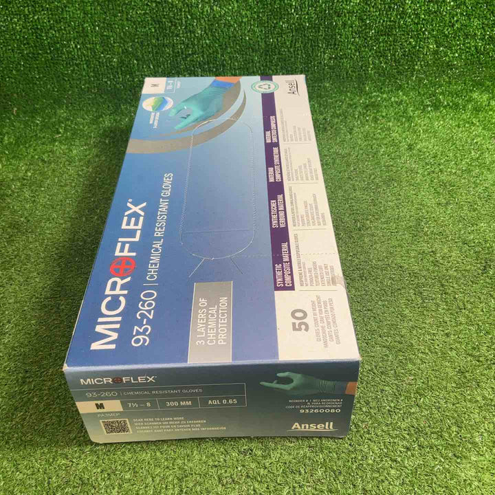 【未使用品】 Ansell MicrofleX 93-260 手袋 12個セット 【藤沢店】