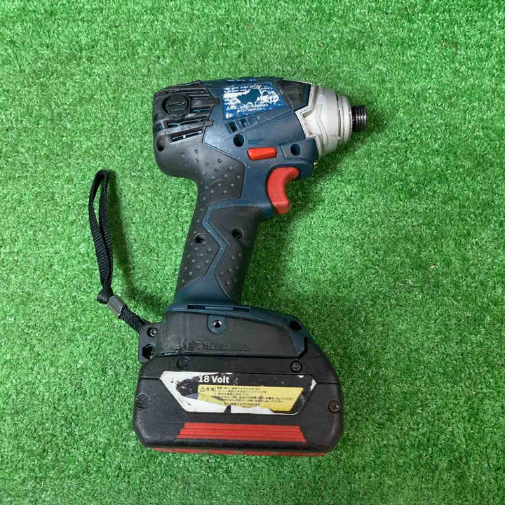 【中古品】◇BOSCH(ボッシュ) 18Vバッテリー インパクトドライバー GDR18V-LIS【岩槻店】