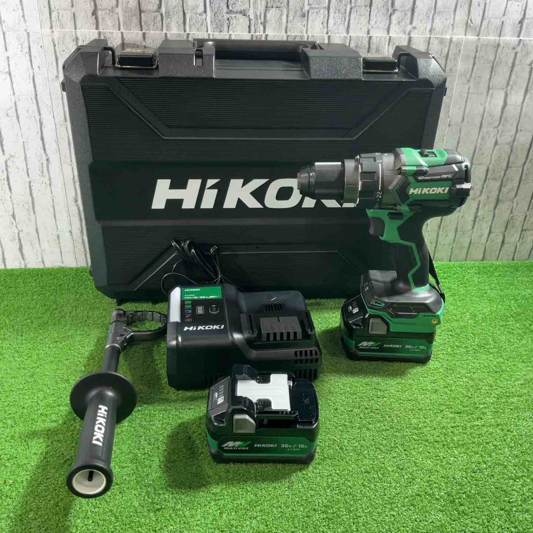 ★ハイコーキ(HIKOKI ※旧:日立工機) コードレスドリルドライバー DS18DC(2XPZ)【川口店】