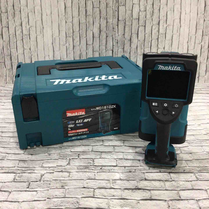 ★マキタ(makita) コードレスウォールディテクタ コンクリート探知機 WD181DZK【川口店】