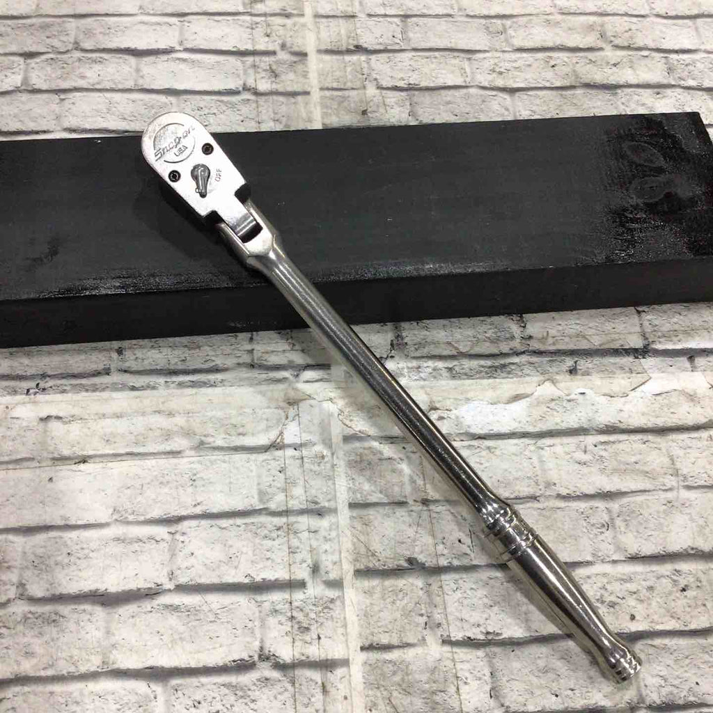 スナップオン　ラチェット　未使用 スナップオン(Snap-on) 3/8フレックスロングラチェットハンドル FLF936