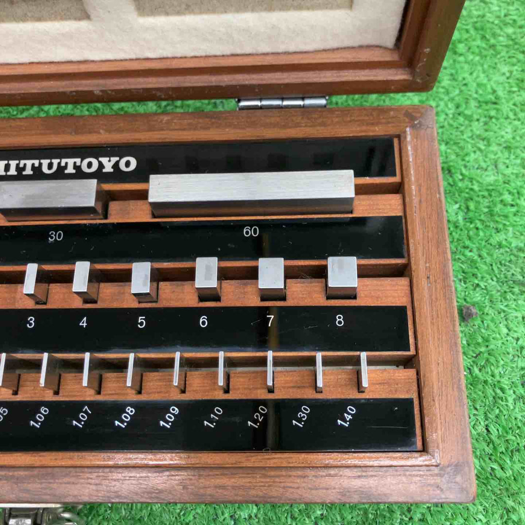 【中古品】 ミツトヨ/MITUTOYO ゲージブロックセット・BM1-32B 516-967【桶川店】