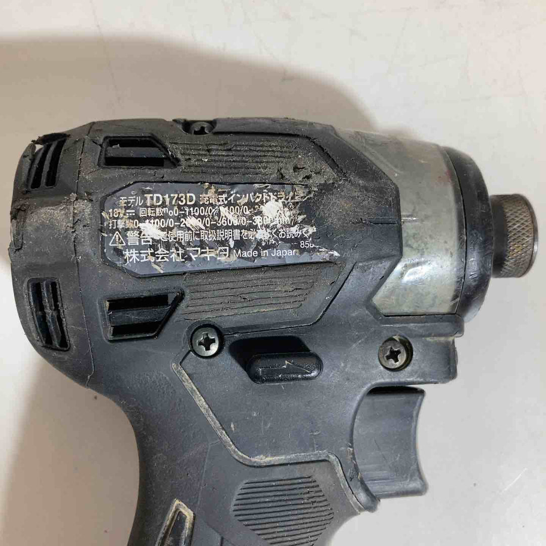 ★マキタ(makita)  18V コードレスインパクトドライバー TD173DZB 本体のみ【戸田店】