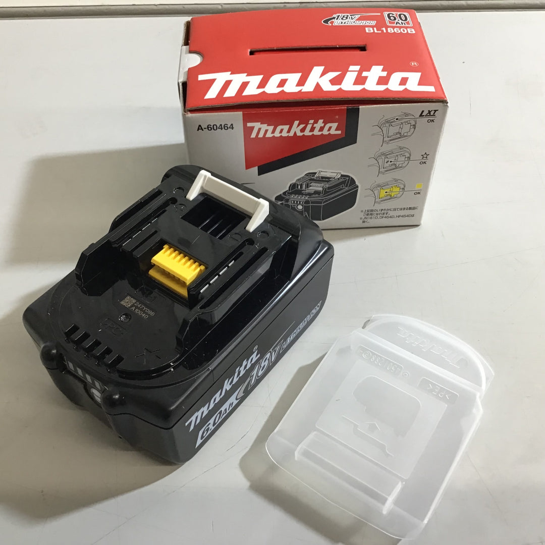 【未使用品】★マキタ makita リチウムイオンバッテリー 18V 6.0Ah BL1860B 【戸田店】