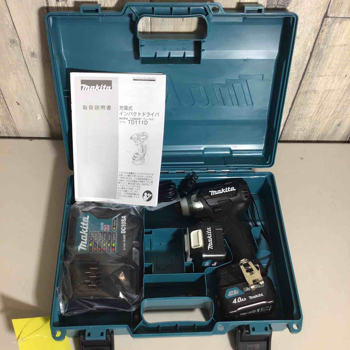 ★マキタ(makita) コードレスインパクトドライバー TD111DSMXB【戸田店】