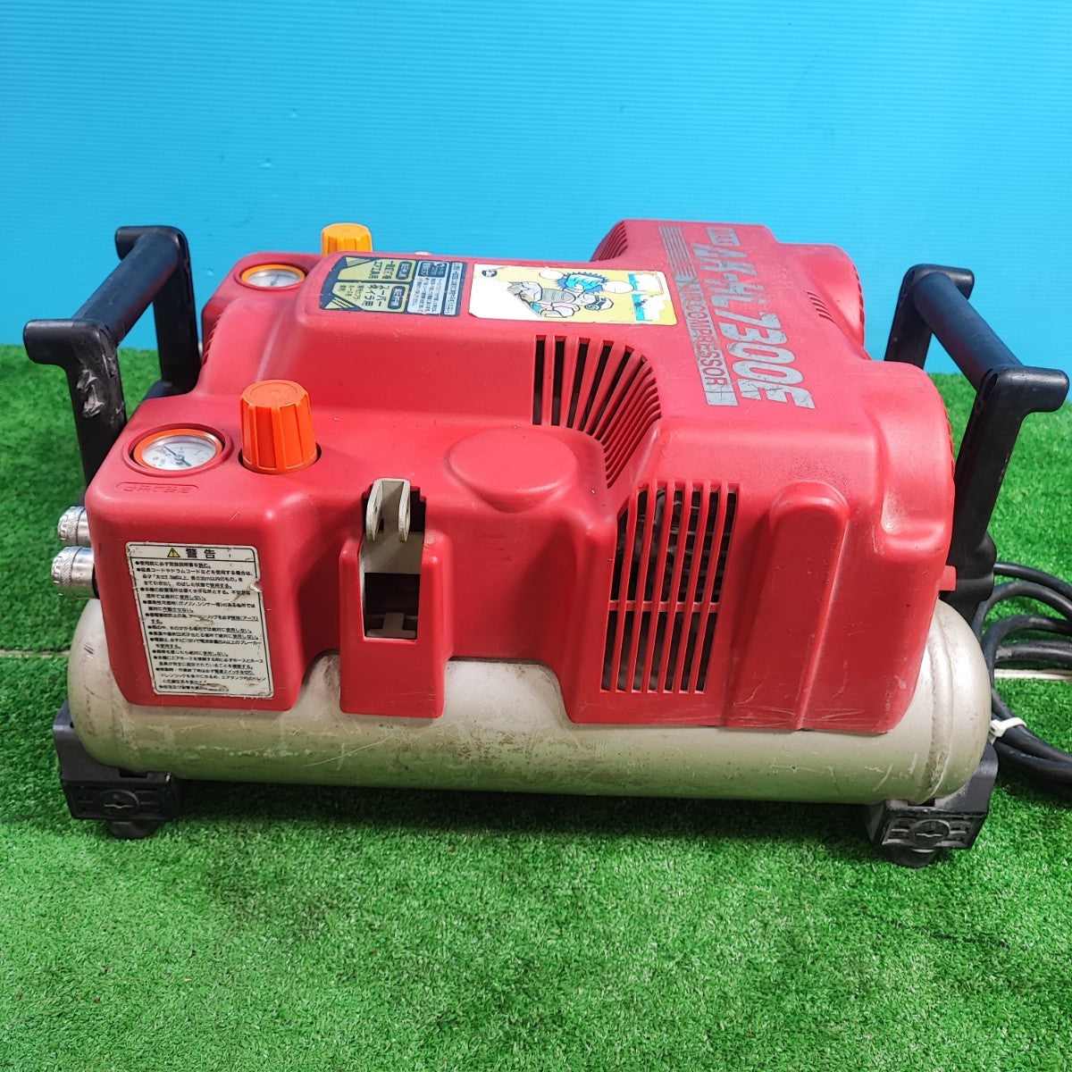 〇マックス(MAX) 高圧エアコンプレッサ AK-HL7300E[5]【岩槻店