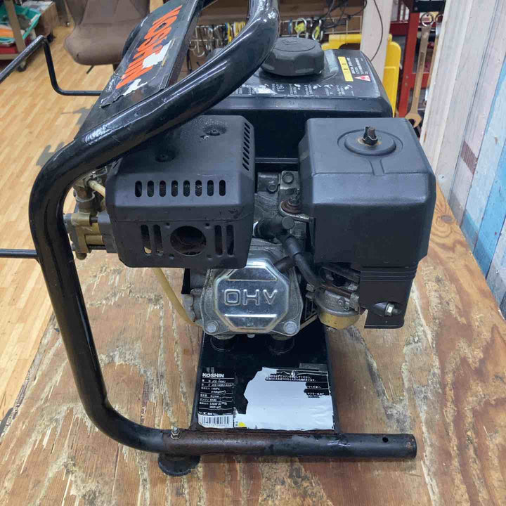 ◇工進 エンジン式高圧洗浄機 14mpa 据置タイプ JCE-1408U 本体のみ【柏店】